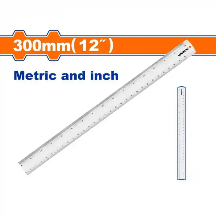 Wadfow WRU1330 Paslanmaz Çelik Çetvel 300mm