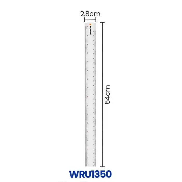 Wadfow WRU1350 Paslanmaz Çelik Çetvel 500mm