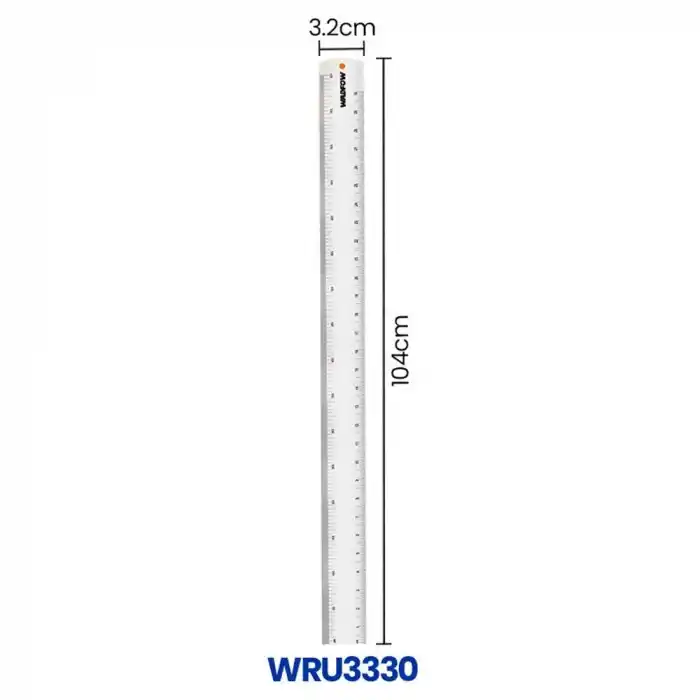 Wadfow WSR3330 Paslanmaz Çelik Çetvel 1000mm