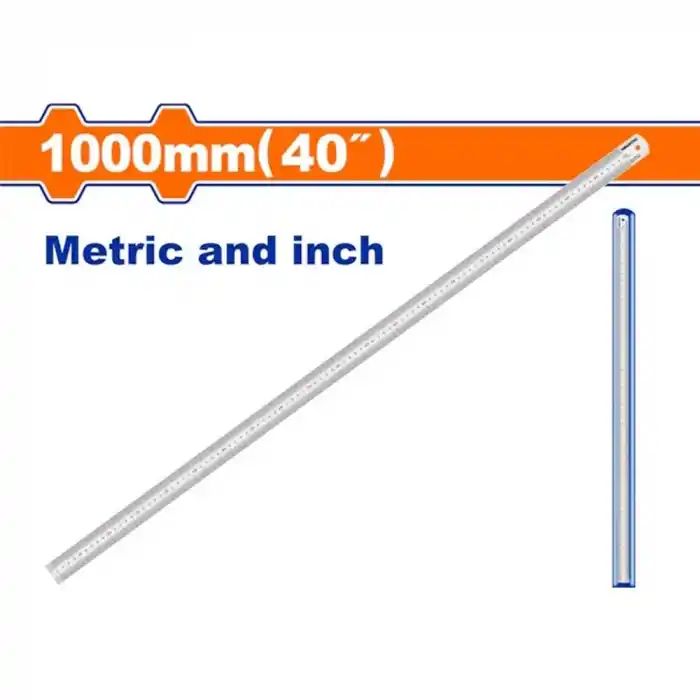 Wadfow WSR3330 Paslanmaz Çelik Çetvel 1000mm