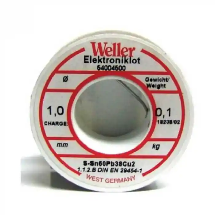 Weller EL 60/40-100 Lehim Teli 100 Gr