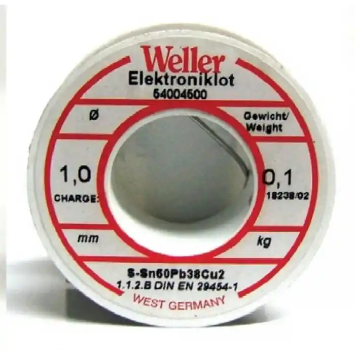 Weller EL 60/40-25 Kendinden Pastalı Lehim Teli