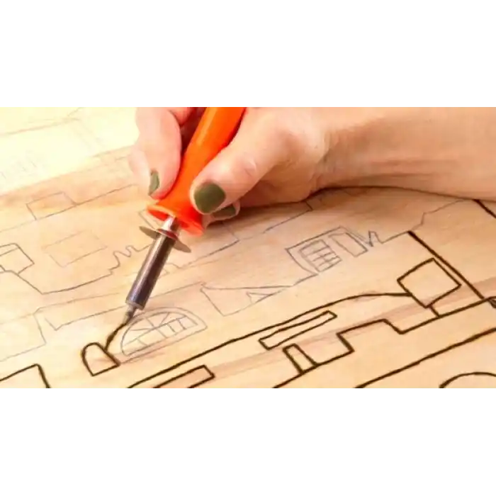 WELLER WHK 30 EU Ahşap Yakma ve Hobi Seti, 15 Parça