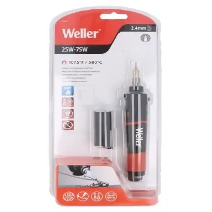 Weller WLBU75 Akülü Bütan Gazlı Kalem Lehim Havyası