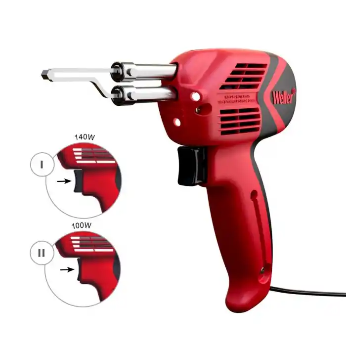 Weller WLG9400K23C Çift Güçlü Lehim Tabanca Havya Kiti