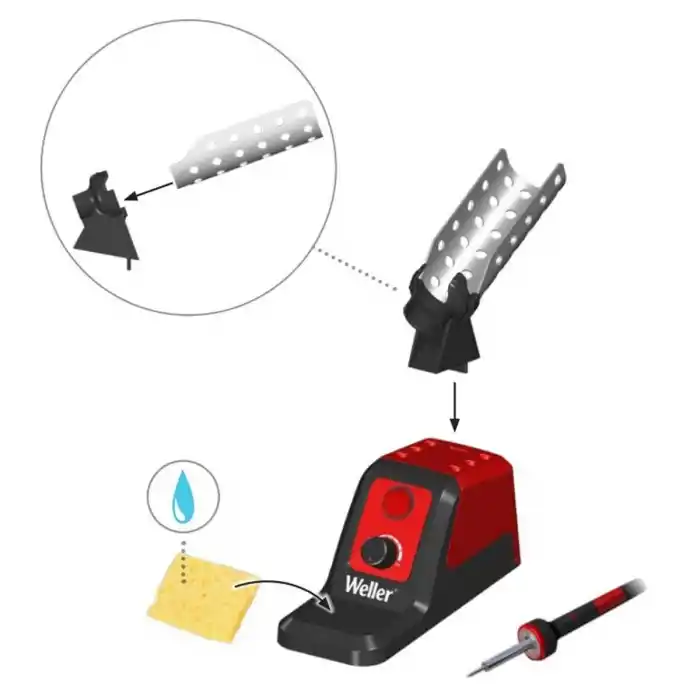 Weller WLSK8023C Değişken Güç Ayarlı Lehim İstasyonu