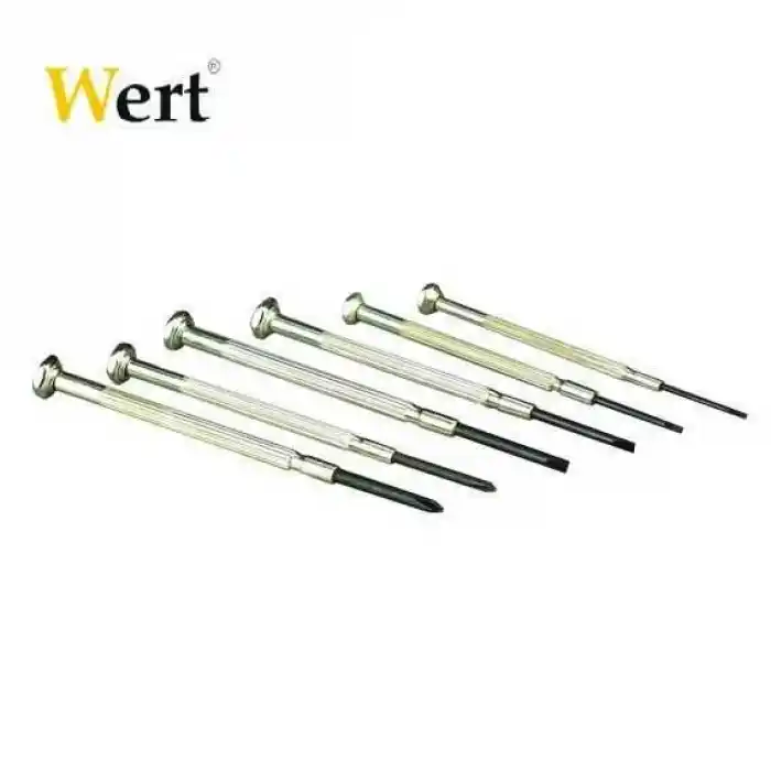 Wert 2251 Saatçi Tornavida Seti (6 Parça)