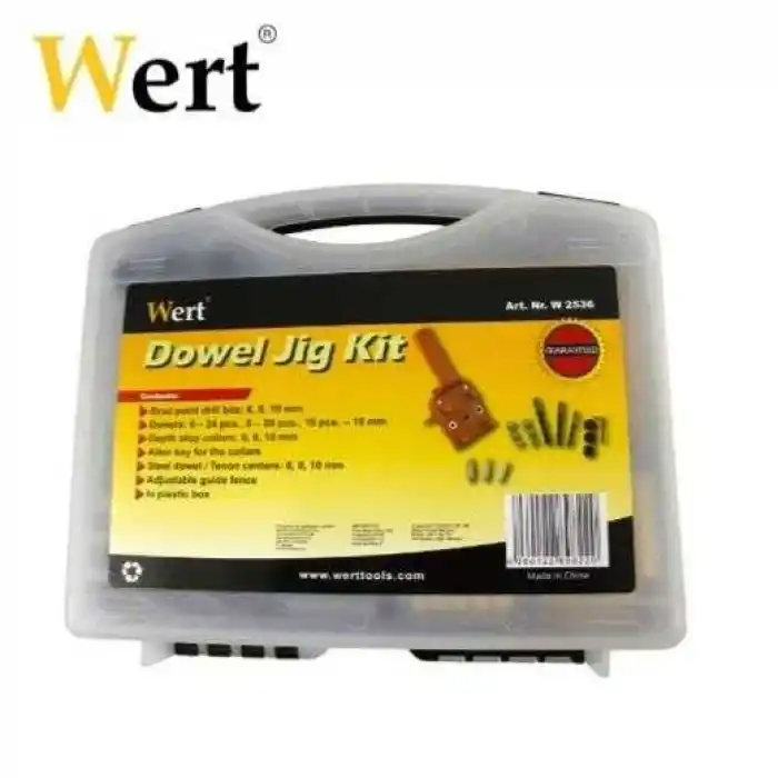 Wert 2536 Ahşap Kavela Açma Kılavuz Seti