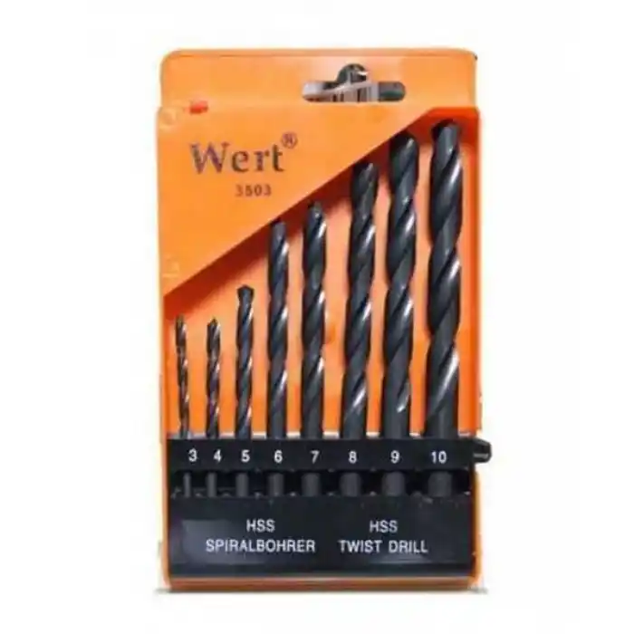 Wert 3503 HSS Matkap Ucu Seti (8 Parça)