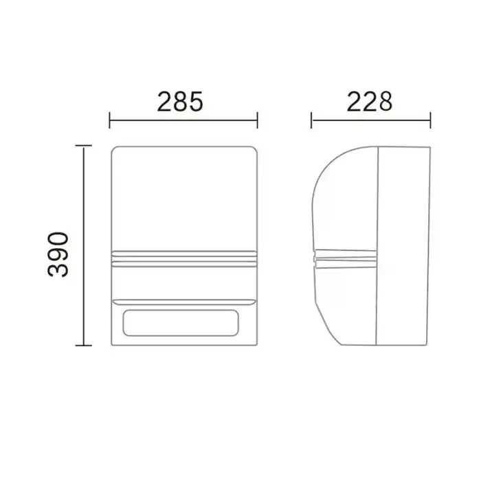 Xinda CZQ20 Fotoselli Kağıt Havlu Verici | Bal Rengi