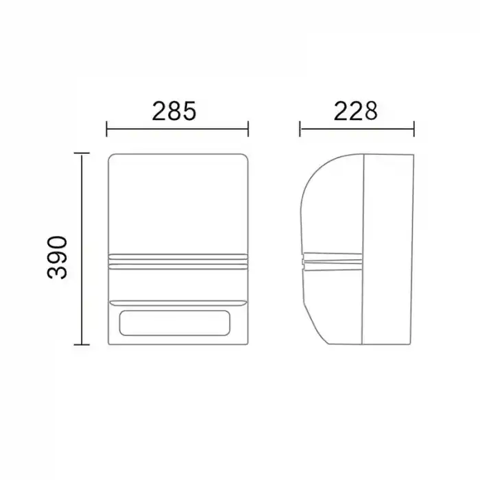 Xinda CZQ20 Fotoselli Kağıt Havlu Verici | Silver