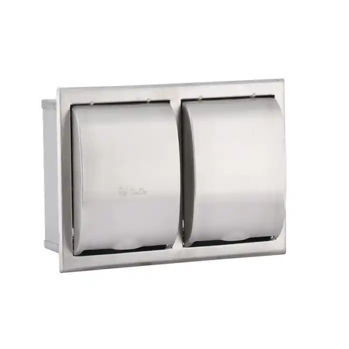 Xinda GS10N2-T Sıva Altı İkili Tuvalet Kağıdı Verici | 304 Satine