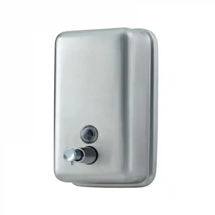 Genesit GS12 Manuel Butonlu Sıvı Sabun Verici | 304 Satine