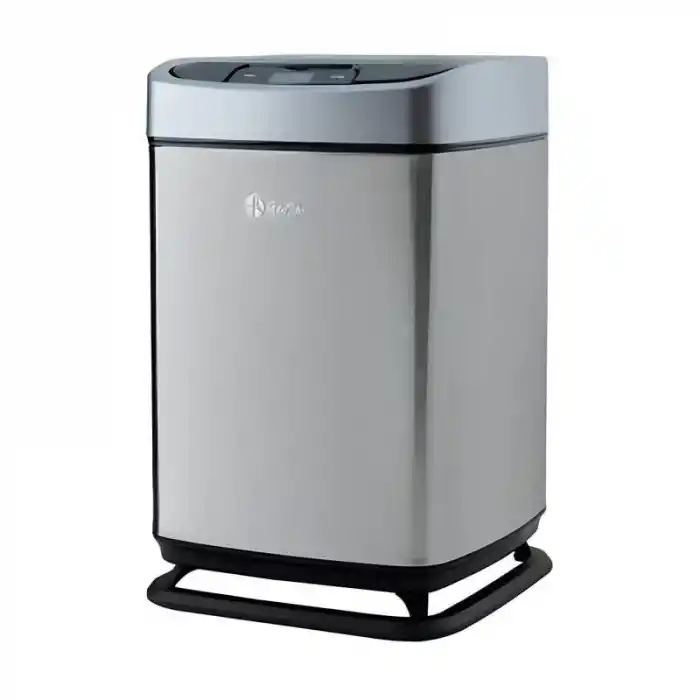Xinda GSC20 Sensörlü Paslanmaz Çelik 20 Lt Çöp Kovası