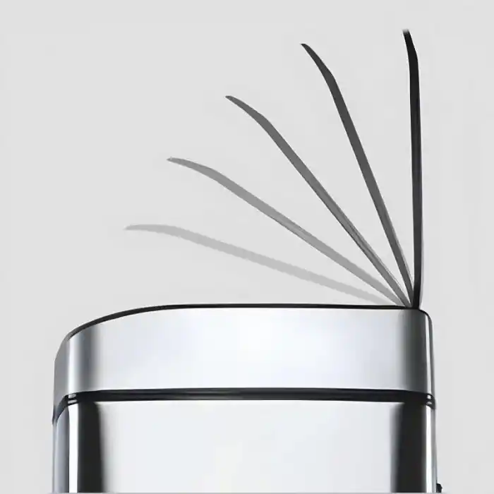 Xinda GSC20 Sensörlü Paslanmaz Çelik 20 Lt Çöp Kovası