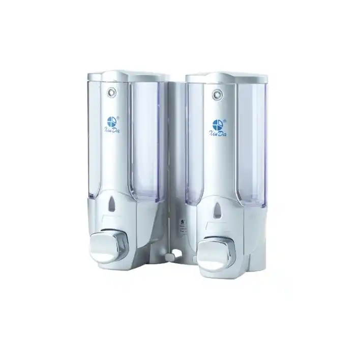 Xinda ZYQ138S Gümüş Manuel İkili Sıvı Sabun Verici