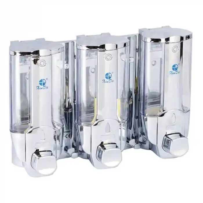 Xinda ZYQ138T Silver Üçlü Butonlu Sıvı Sabun Verici