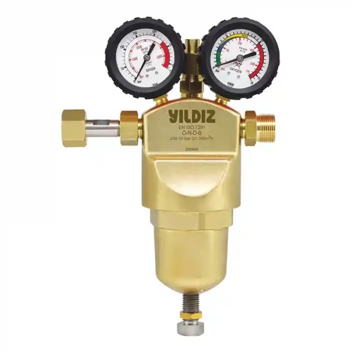 Yıldız 5050S Yüksek Debili Oksijen-İnert-Kuru Hava-CO2 Karbondioksit Basınç Düşürücü