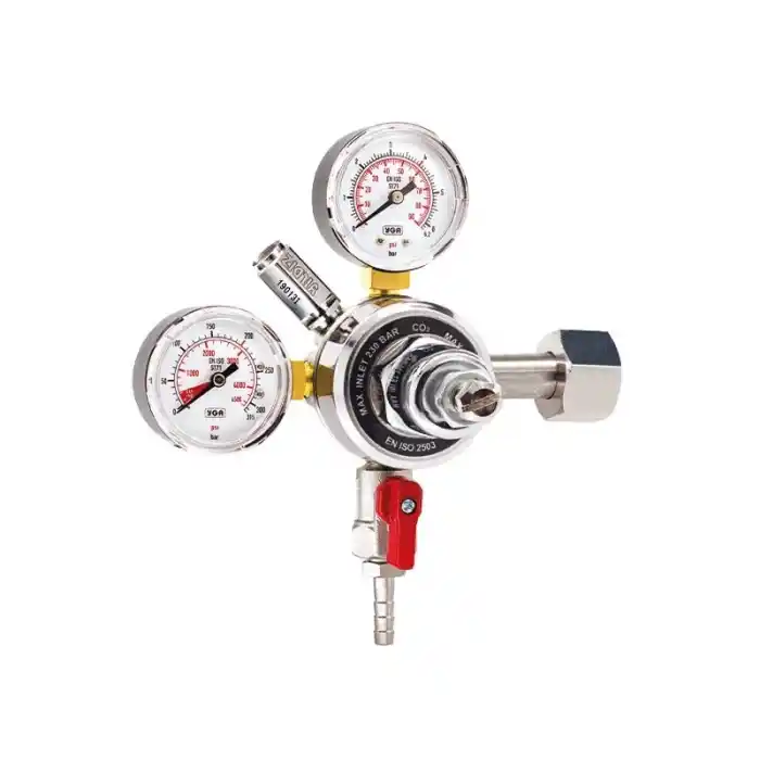 Yıldız 5070-E1 Tek Regülatörlü W 21.80 x 1/14 CO2 Karbondioksit Meşrubat Regülatörü