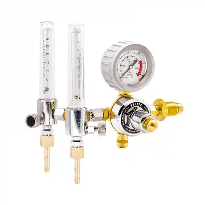 Yıldız 5440SF30-2 Flowmetreli 30 L/min Çift Flowmetreli G 5/8” Dış Argon Basınç Düşürücü