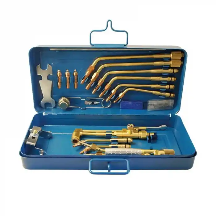 Yıldız 8800 Metal Çantalı Kaynak ve Kesme Hamlaç Takımı 8 li