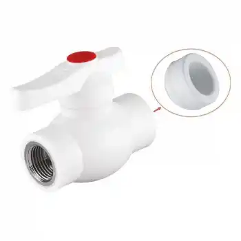 32x1 İç Dişli PPRC Plastik Küresel Vana