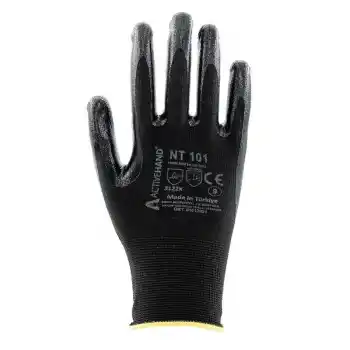 Activehand NT 101 Nitril Kaplı Genel Amaçlı İş Eldiveni No:8