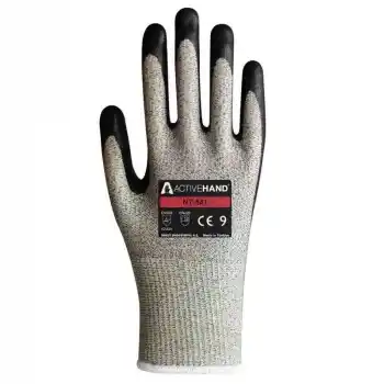 Activehand NT 541 Kesilmeye Dayanıklı Hppe Astar Nitril Kaplı İş Eldiveni No:8