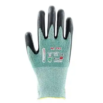 Activehand NT 741 Köpük Nitril Kaplı Kesilme Dirençli İş Eldiveni No:10