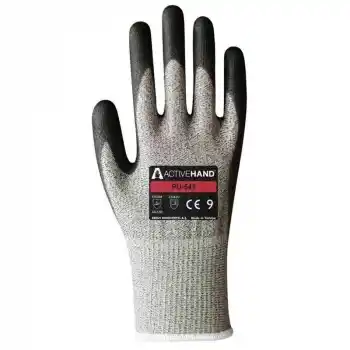 Activehand PU 541 Poliüretan Kaplı Kesime Dirençli İş Eldiveni No:7