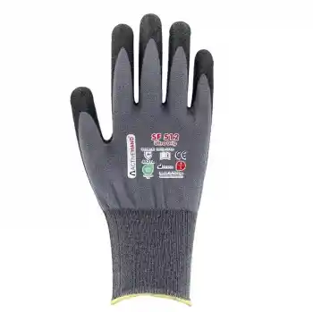 Activehand SF 512 Sandy Finish Köpük Nitril İş Eldiveni No:7