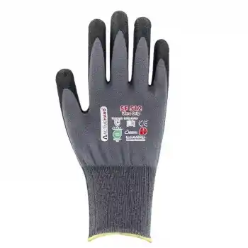 Activehand SF 512 Sandy Finish Köpük Nitril İş Eldiveni No:9