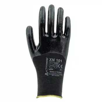 Activehand XN 101 3/4 Nitril Kaplı Genel Amaçlı İş Eldiveni No:9