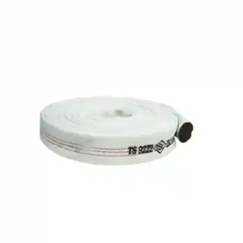 Adasan 6 Beyaz İçi PVC 160mm Yangın Hortumu, 20 metre