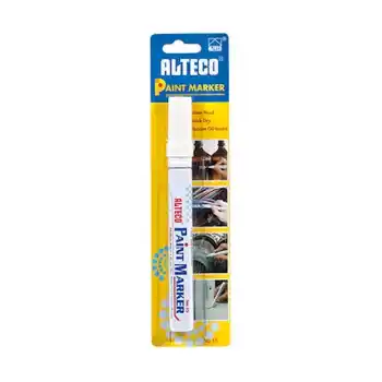 Alteco Beyaz Renkli Paint Marker