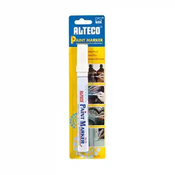 Alteco Beyaz Renkli Paint Marker