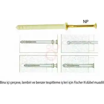 Apolo Mea 501506 Dübel NP 6 x 80