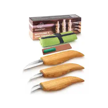 BeaverCraft S15 Çip Oyma ve Yontma Bıçağı Seti 6 Parça