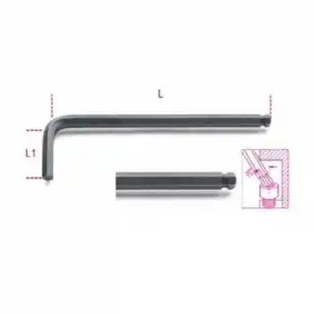 Beta 000960989 96BP/AS 3/32 Topuz Başlı Alyan Anahtar