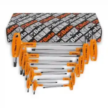 Beta 000970791 37TTX/S6 6 Parça T Saplı Torx Alyan Seti