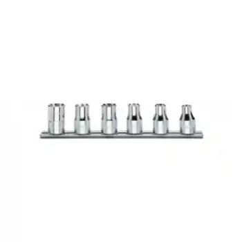 Beta 009200390 920FTX/SB6 6 Parça Dişi Torx Lokma Takımı