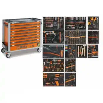 Beta 024002251 493 Parça 9 Çekmeceli Takım Arabası