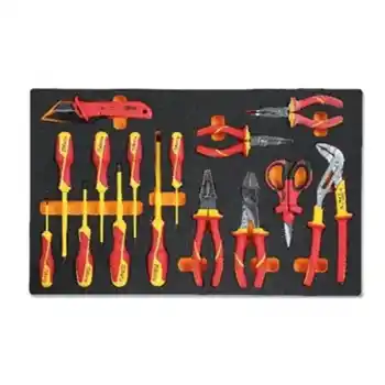 Beta 024500161 M161 İzoleli Tornavida Pense Seti