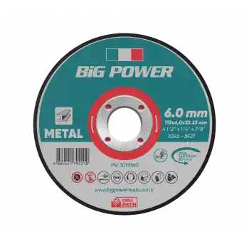 Big Power Metal Taşlama Taşı 115x6.0 mm