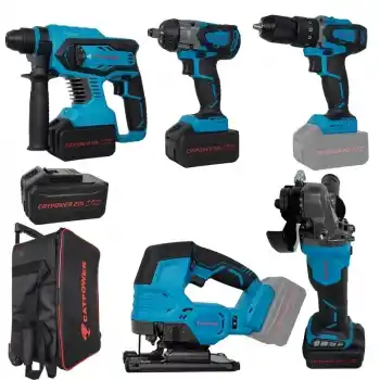 Catpower 4150 Profesyonel Akülü 5li Alet Seti