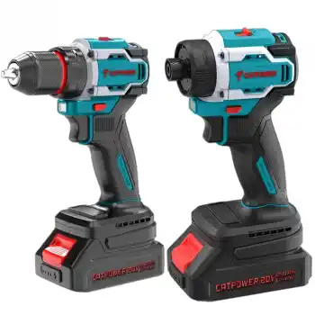 Catpower 5130 Akülü Matkap ve Torklu Vidalama Seti