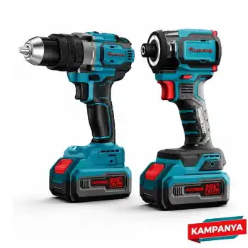 Catpower Akülü 5152 Torklu Vidalama, 4212 Darbeli Vidalama Seti