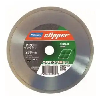 Clipper Norton Pro Ceram Glass Testere 250 mm.