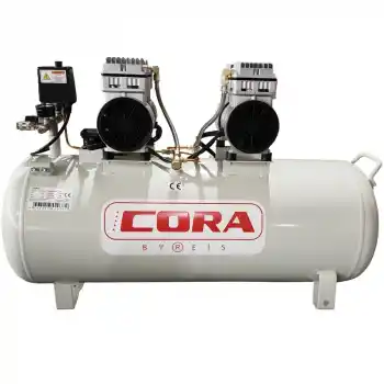Cora EWS100B-S2 100 Lt 2 Hp Süper Sessiz Kompresör