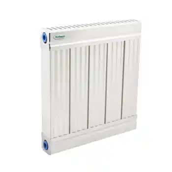 Duffmart Premio 180x42 cm Buz Beyaz Alüminyum Radyatör